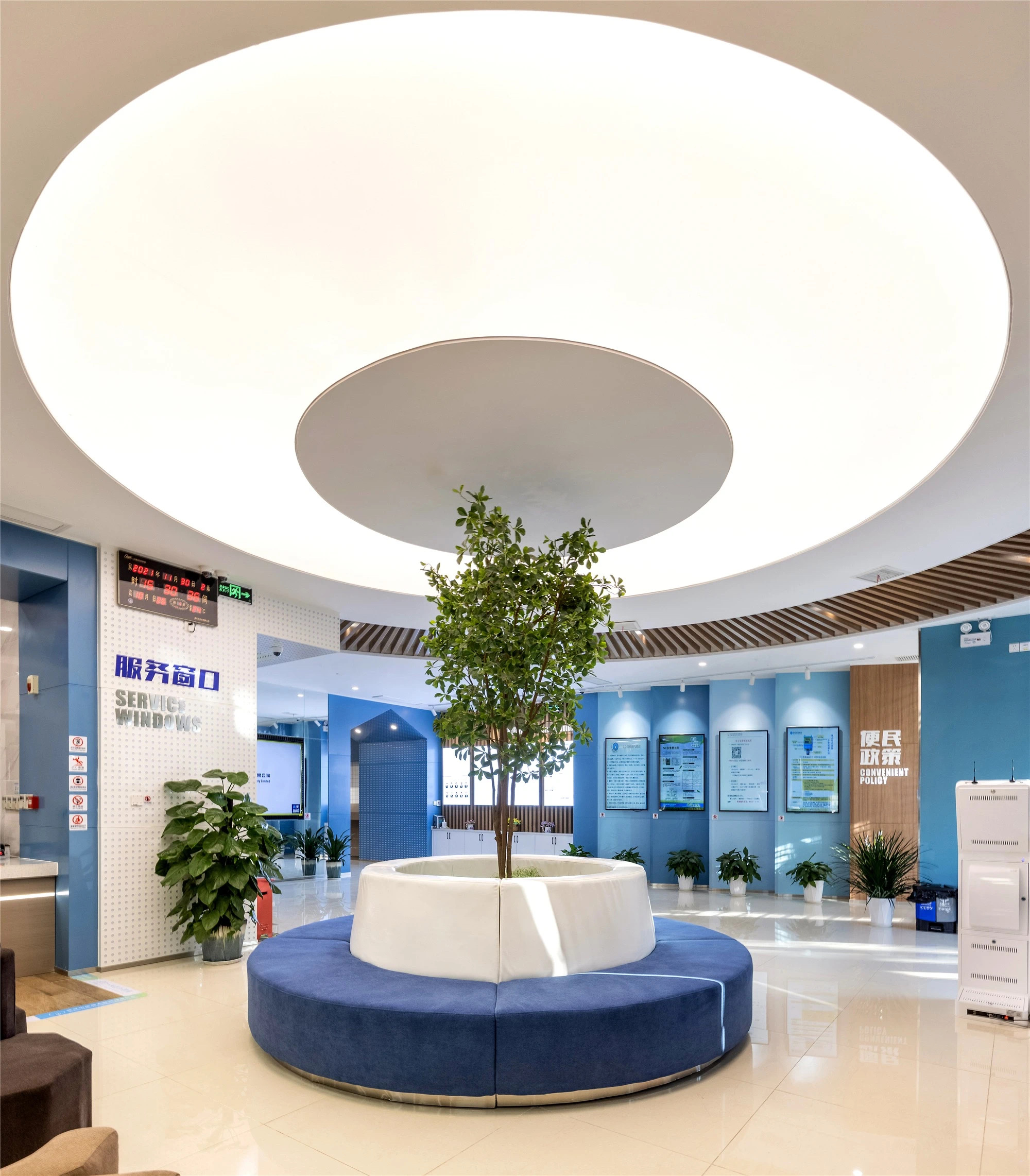 【案例賞析】武漢市車都天然氣營業(yè)廳完工實景展示，開放多元，活力共享！(圖9)