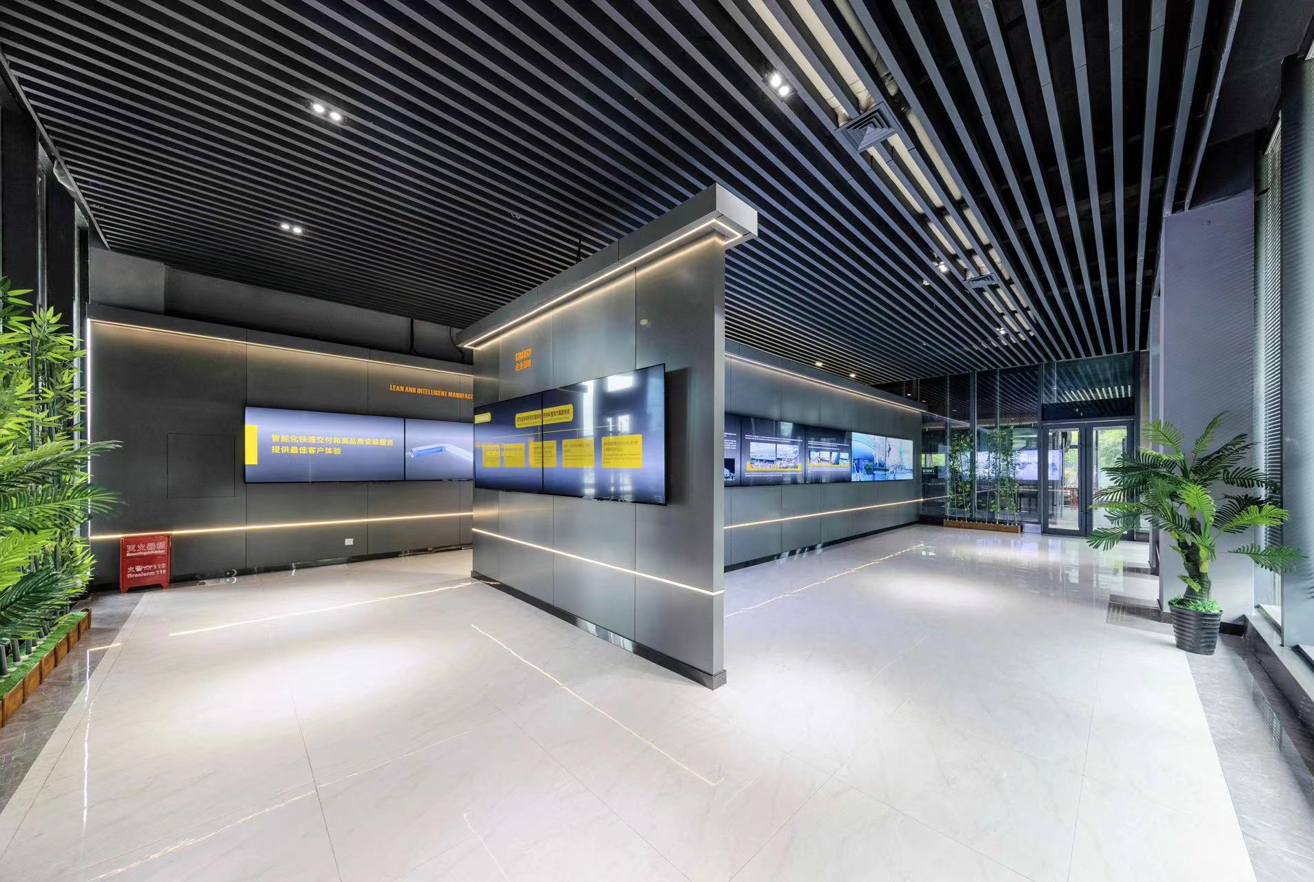 【案例賞析】簡到極致，自帶高級感的展廳設(shè)計！(圖9)