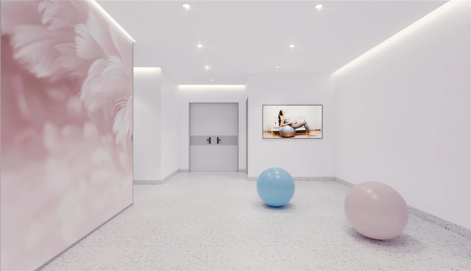 【醫(yī)院案例】婦產(chǎn)醫(yī)院這樣設(shè)計，簡而不失其華！(圖1)