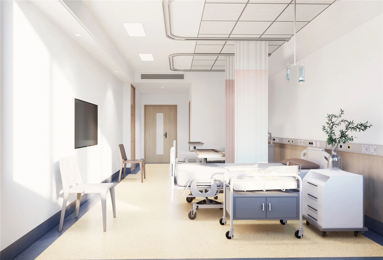 【醫(yī)院案例】婦產(chǎn)醫(yī)院這樣設(shè)計，簡而不失其華！(圖5)