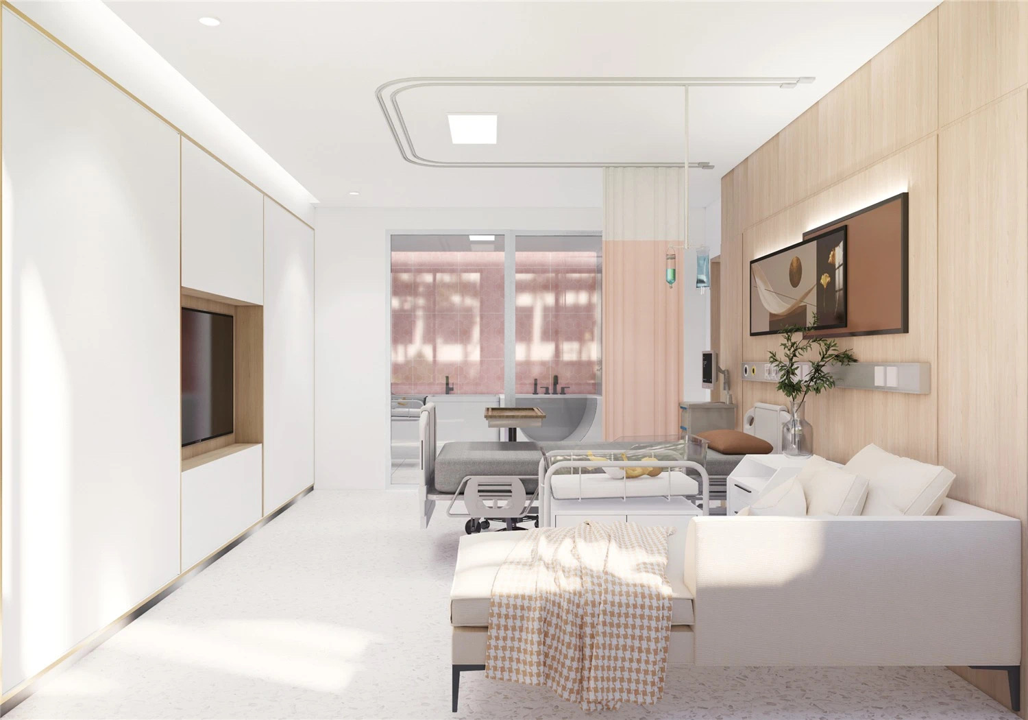 【醫(yī)院案例】婦產(chǎn)醫(yī)院這樣設(shè)計，簡而不失其華！(圖6)