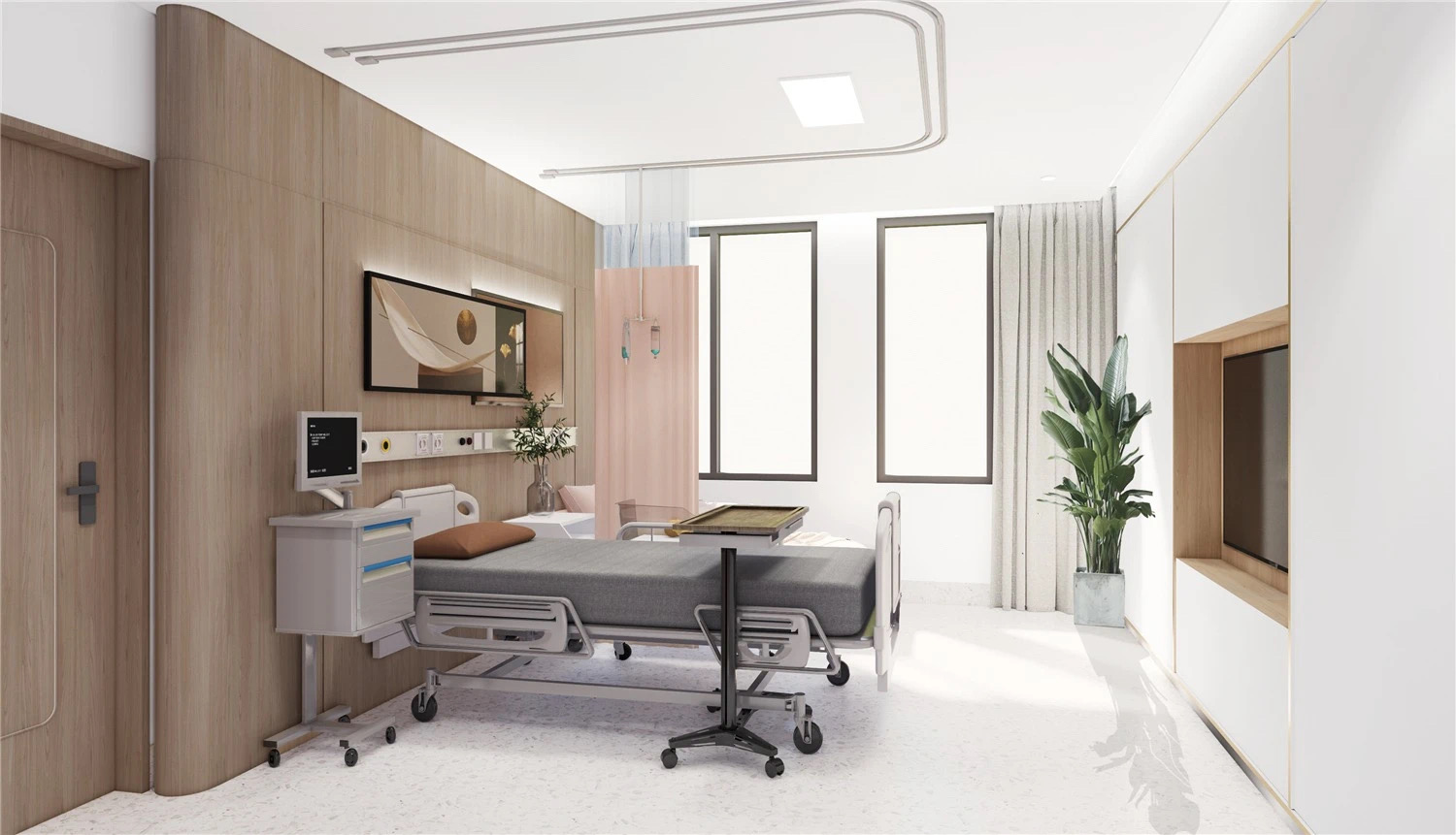 【醫(yī)院案例】婦產(chǎn)醫(yī)院這樣設(shè)計，簡而不失其華！(圖8)