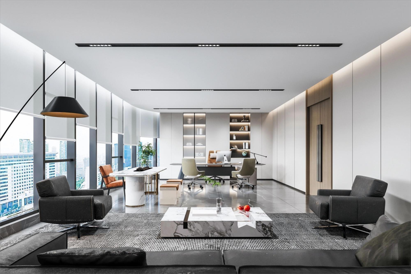 【設(shè)計(jì)案例】普照國(guó)康醫(yī)藥辦公室項(xiàng)目概念設(shè)計(jì)——以空間敘事，筑品牌基因(圖18)